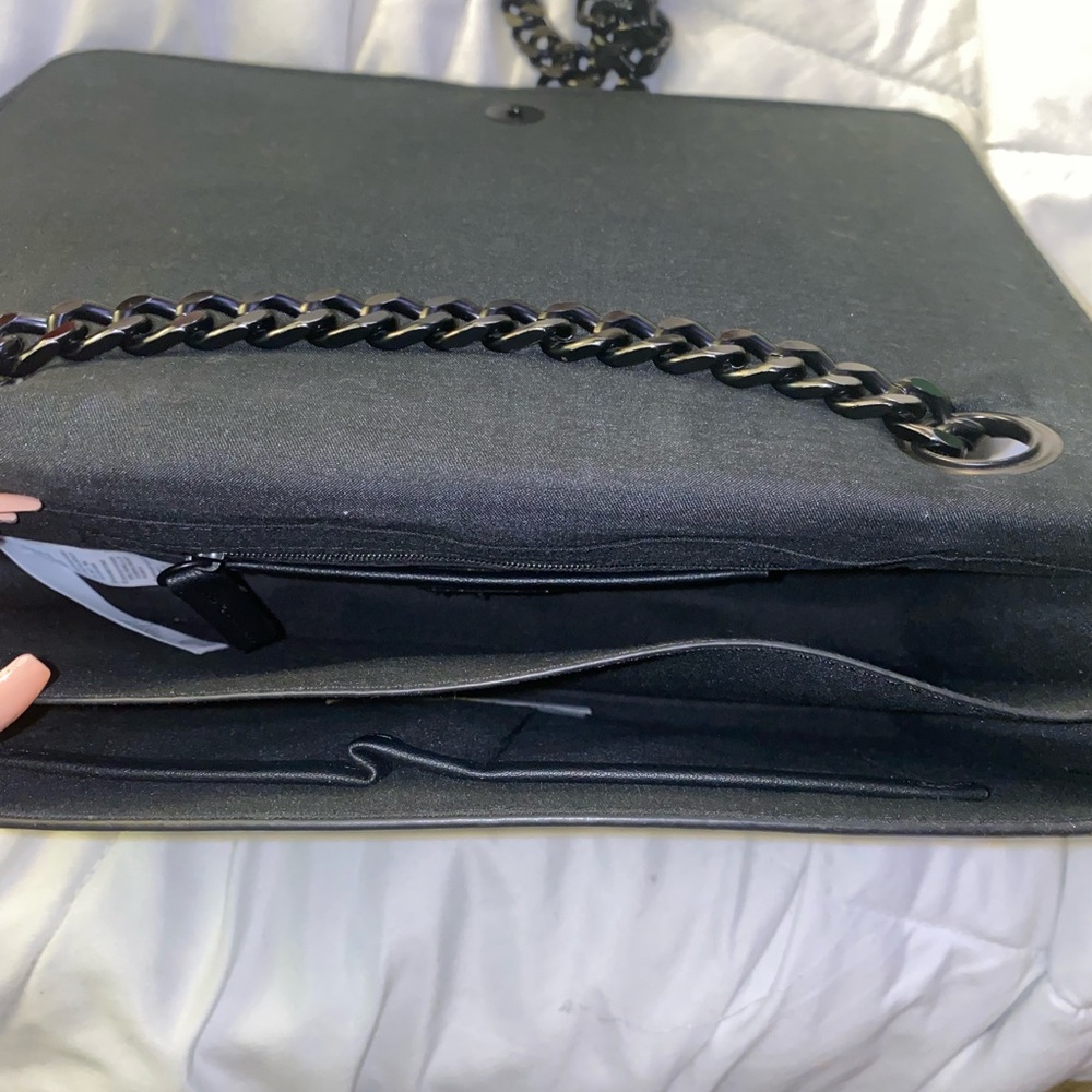 Black Chain CrossOver Bag